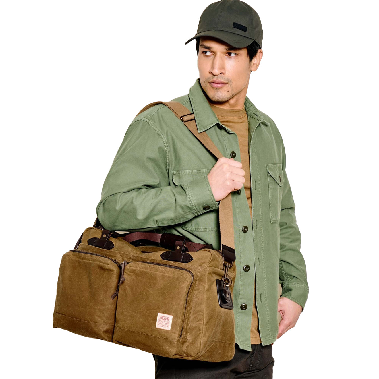 Filson 48Hr Duffle Dark Tan - The Sporting Lodge
