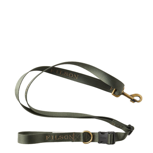 Filson Adjustable Nylon Leash Dark Timber - The Sporting Lodge