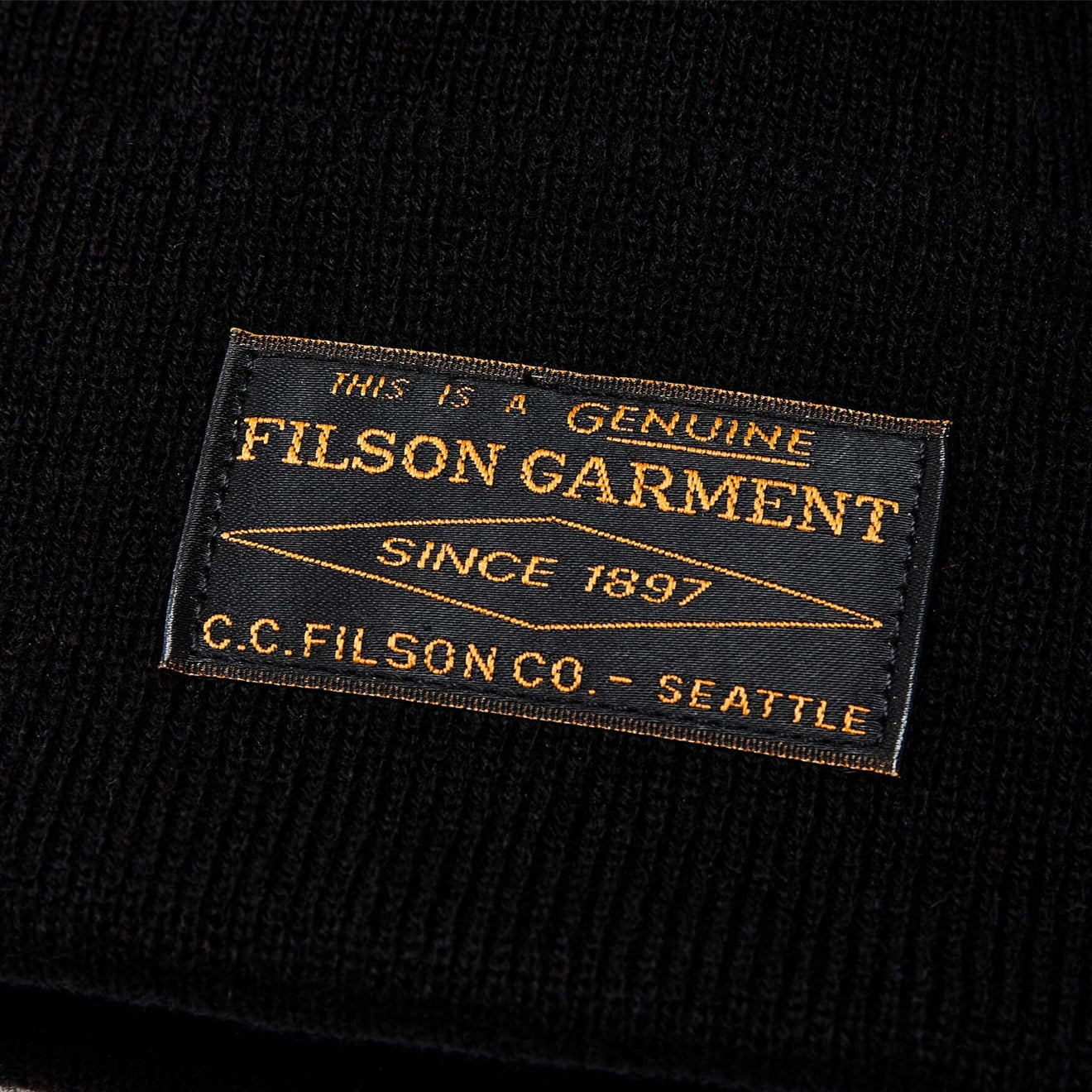 Filson Ballard Watch Cap Black - The Sporting Lodge