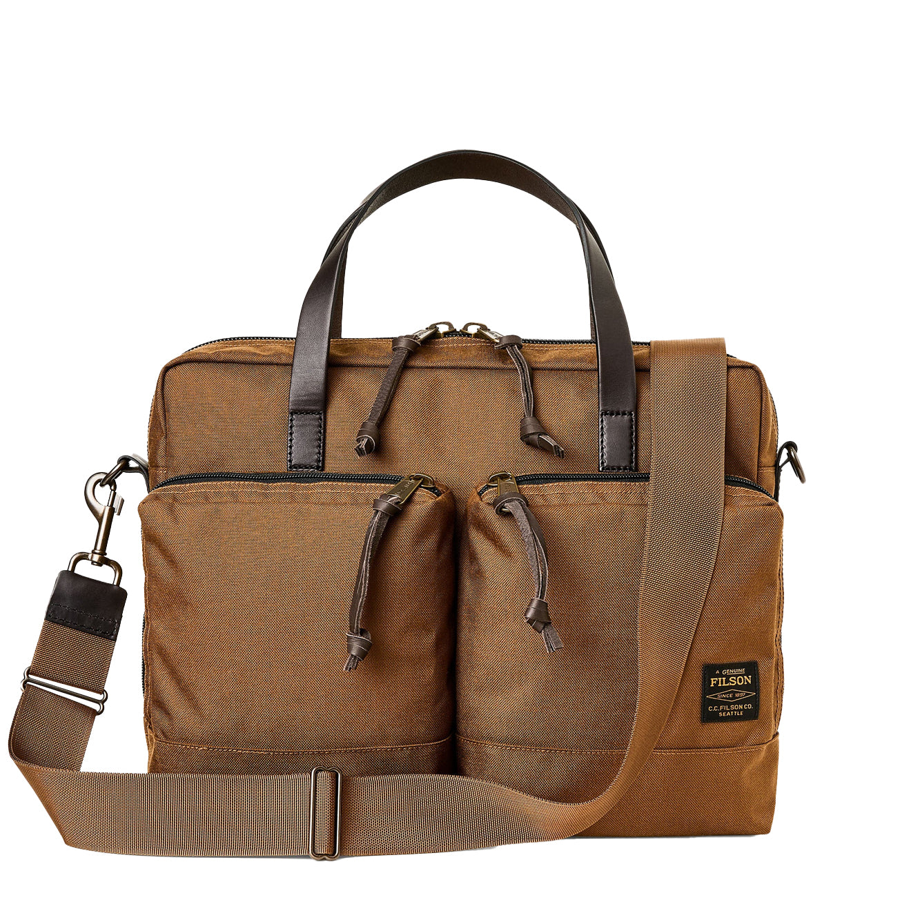 Filson Dryden Briefcase Whiskey - The Sporting Lodge