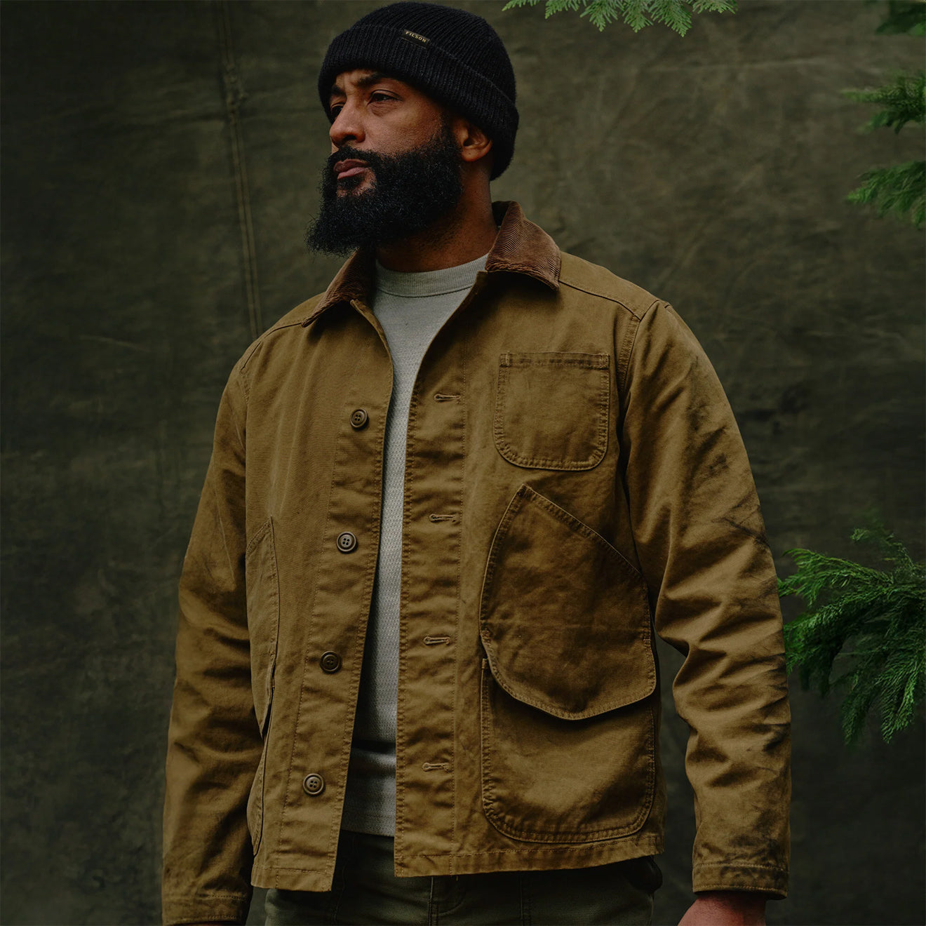 Filson Canvas Outfitter Jacket Kangaroo