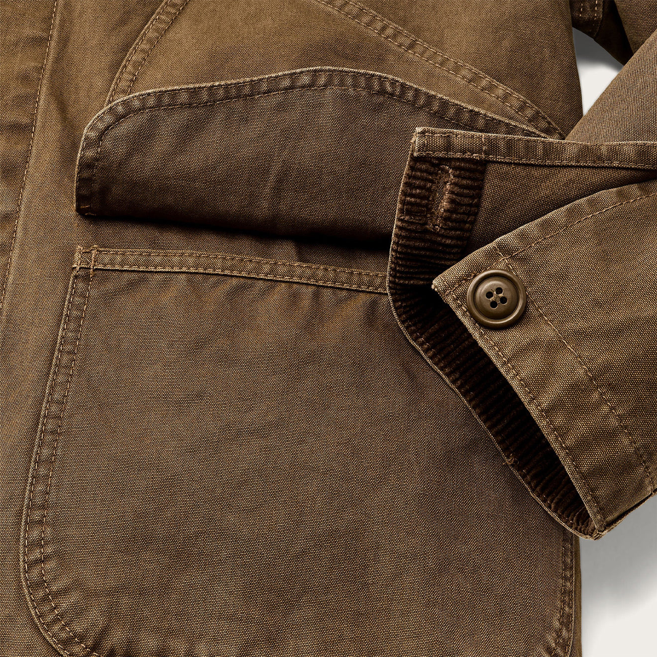 Filson Canvas Outfitter Jacket Kangaroo