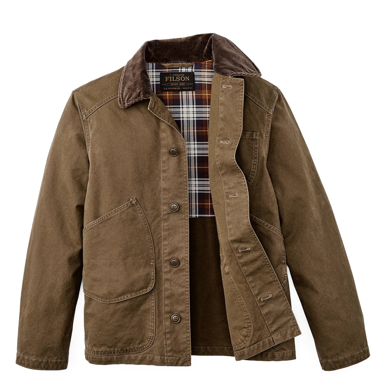 Filson Canvas Outfitter Jacket Kangaroo