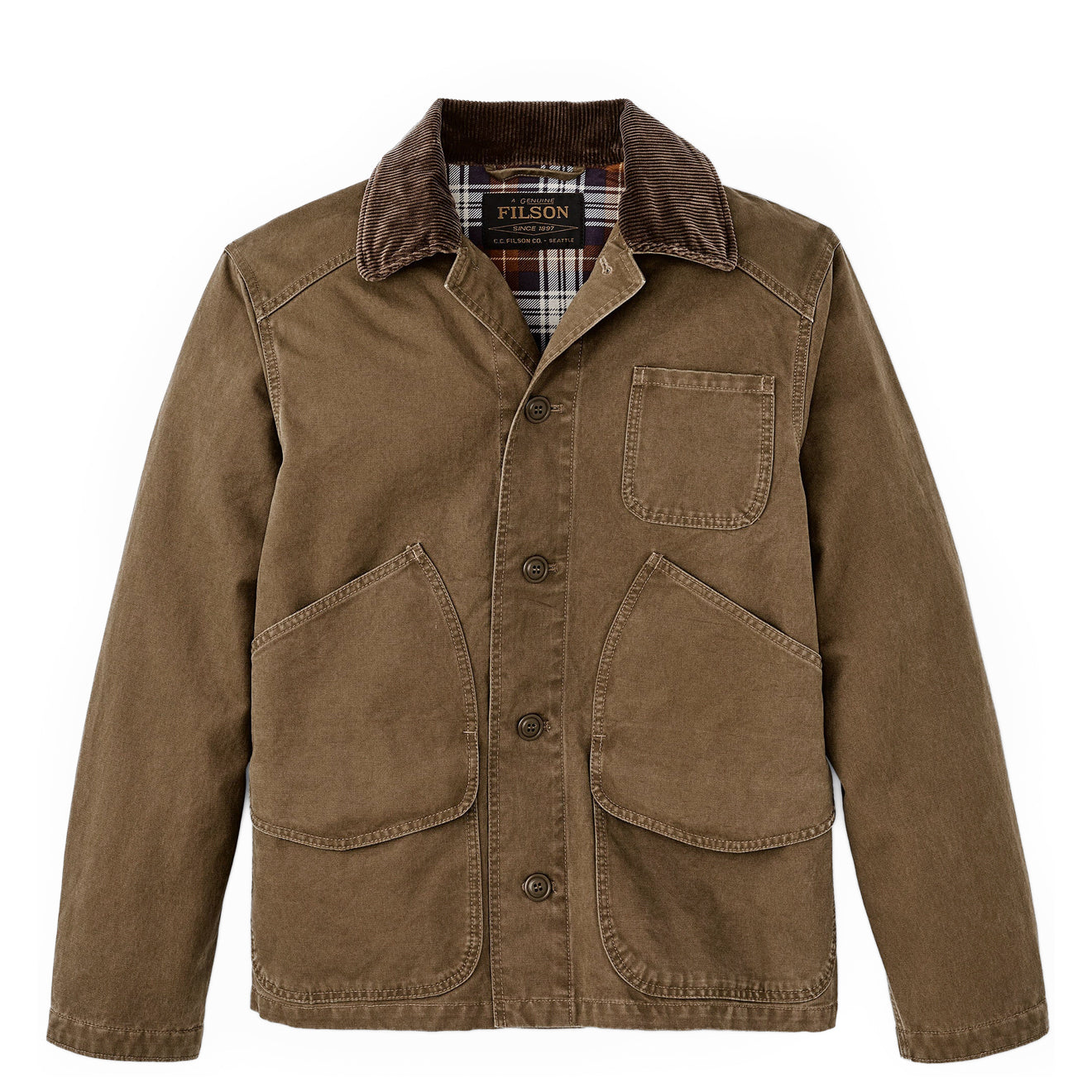 Filson Canvas Outfitter Jacket Kangaroo