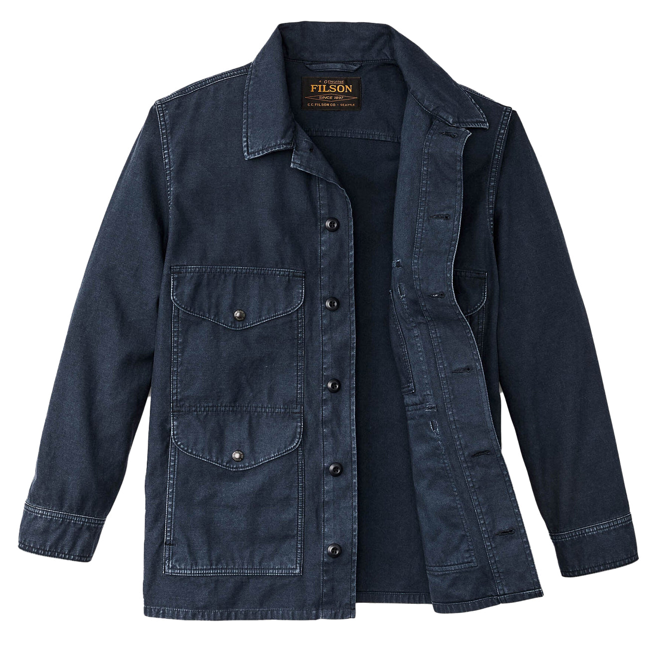 Filson Field Cruiser Reverse Sateen Blue Mussel - The Sporting Lodge