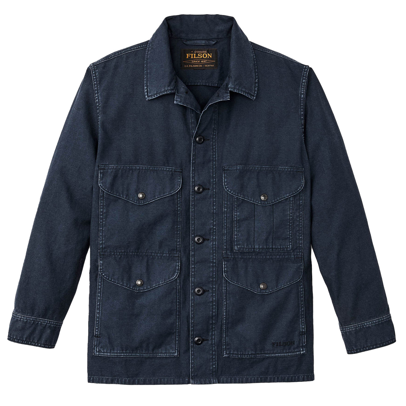 Filson Field Cruiser Reverse Sateen Blue Mussel - The Sporting Lodge