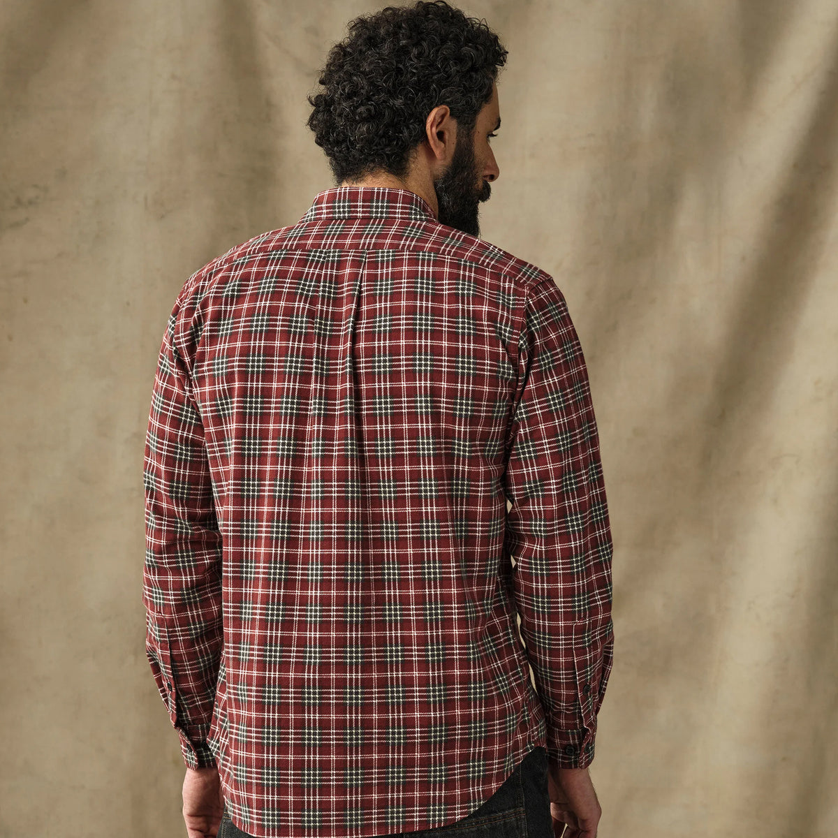 Filson Field Flannel Shirt Russet Red Plaid