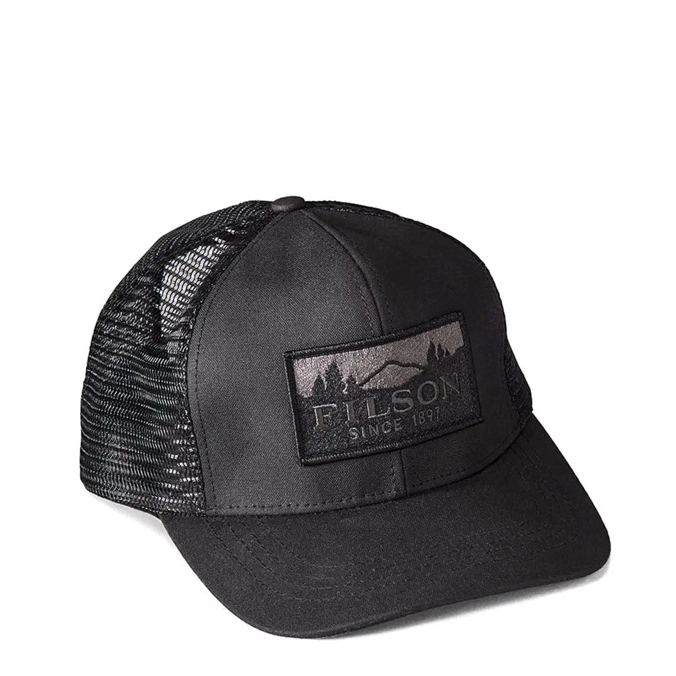 Filson Logger Mesh Cap Black - The Sporting Lodge