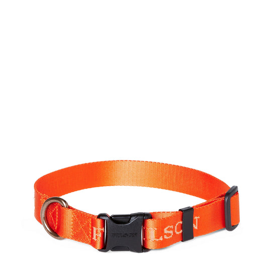 Filson Nylon Dog Collar Flame - The Sporting Lodge