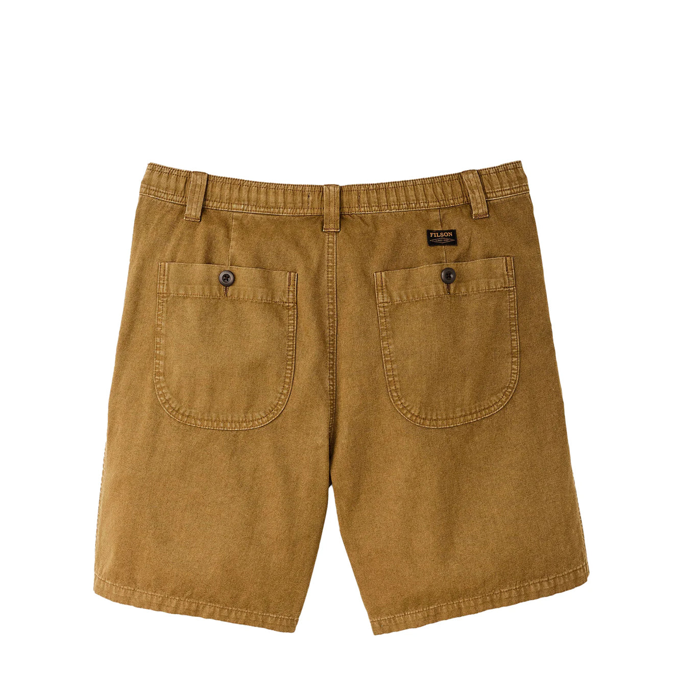 Filson Oakville Canvas Shorts Bronze Brown