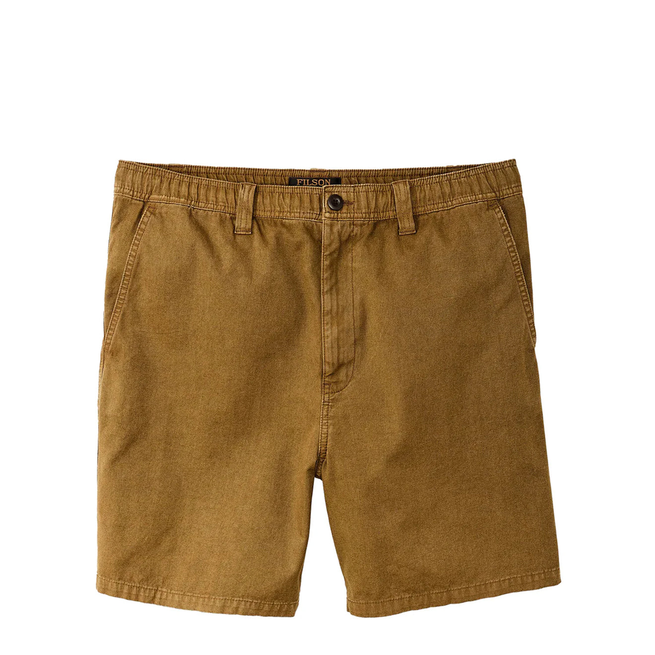 Filson Oakville Canvas Shorts Bronze Brown