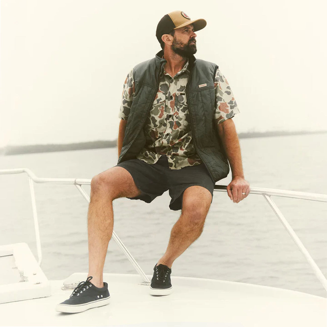 Filson Oakville Canvas Shorts Gravel - The Sporting Lodge