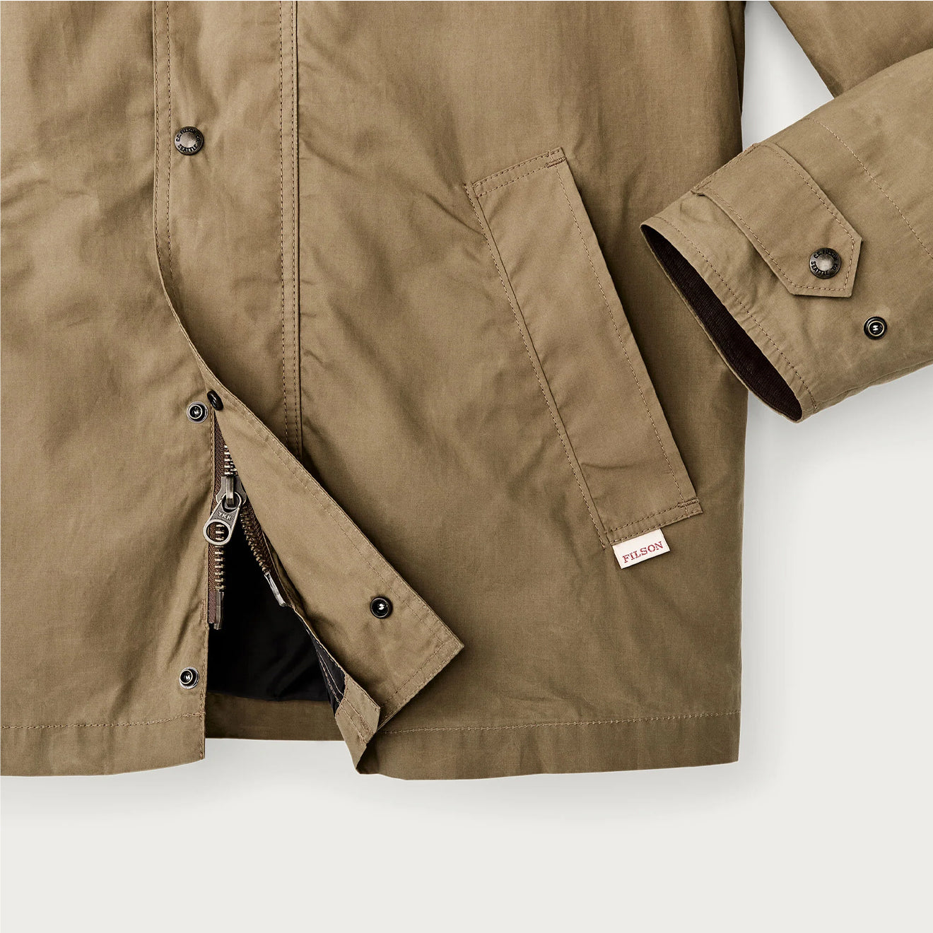Filson Ranger Short Field Jacket Dark Beige - The Sporting Lodge