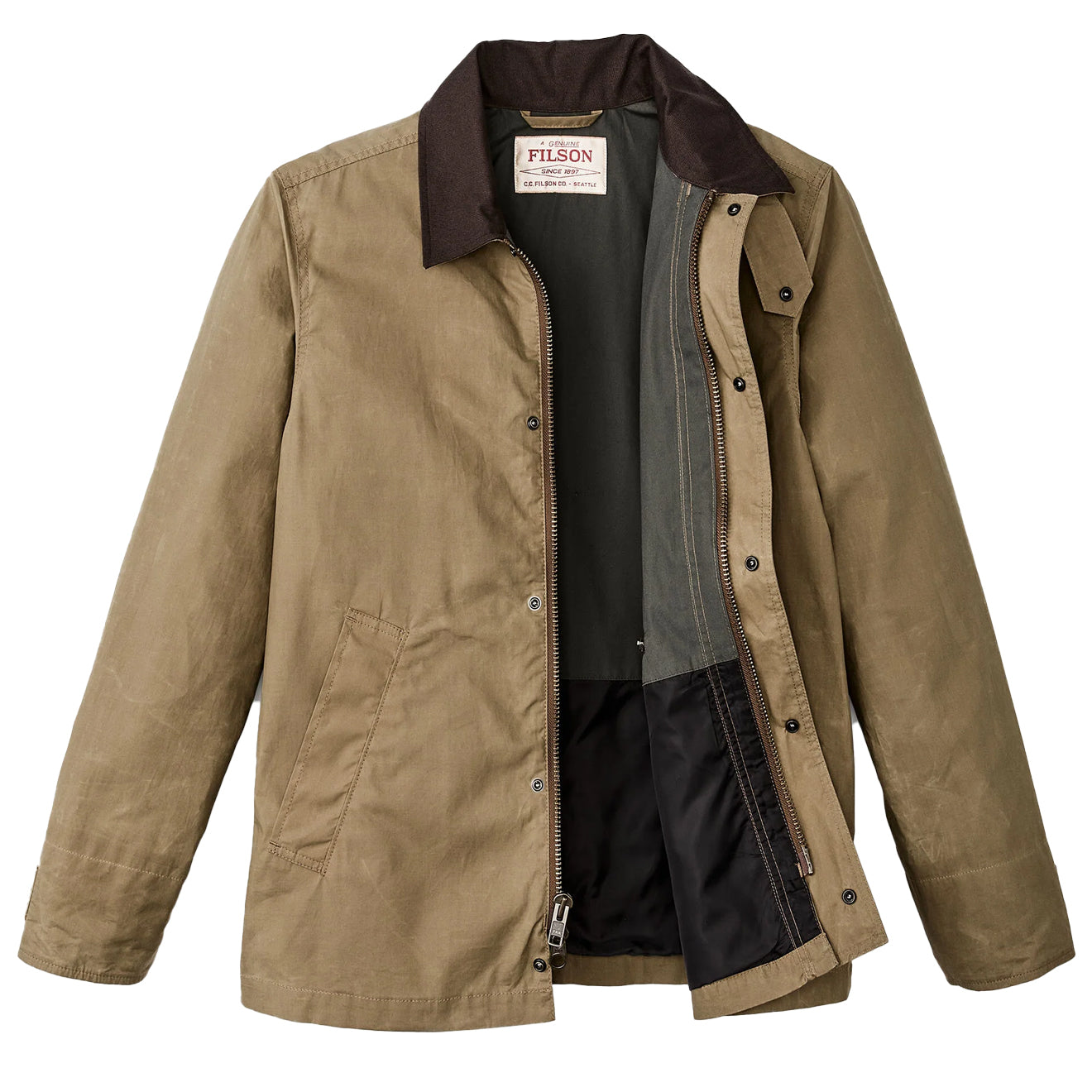Filson Ranger Short Field Jacket Dark Beige - The Sporting Lodge