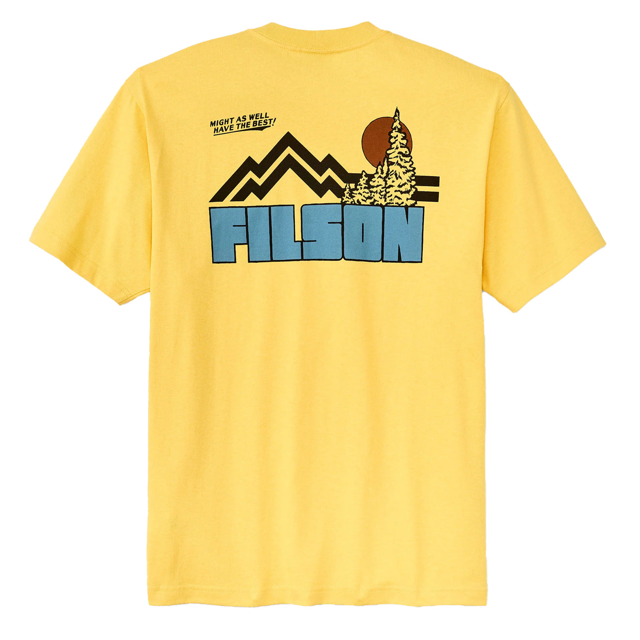 Filson S/S Frontier Graphic T-Shirt Aspen Gold / Sun - The Sporting Lodge