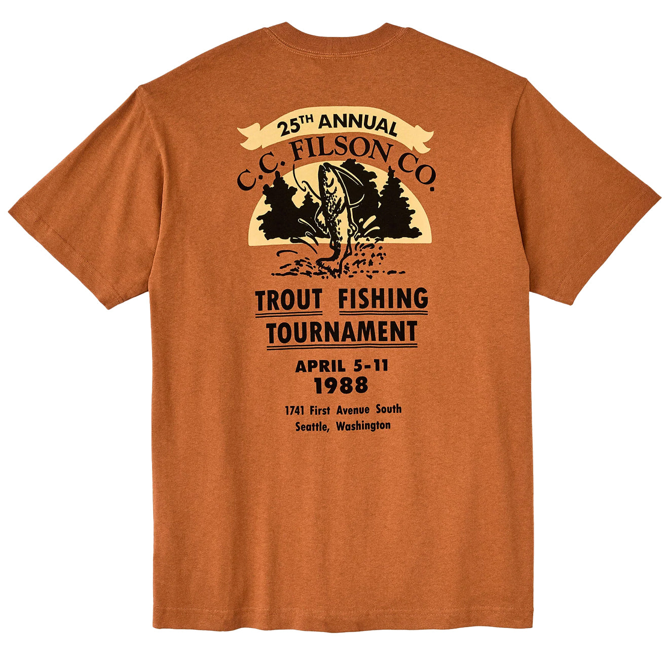 Filson S/S Frontier Graphic T-Shirt Bourbon / Tournament - The Sporting Lodge