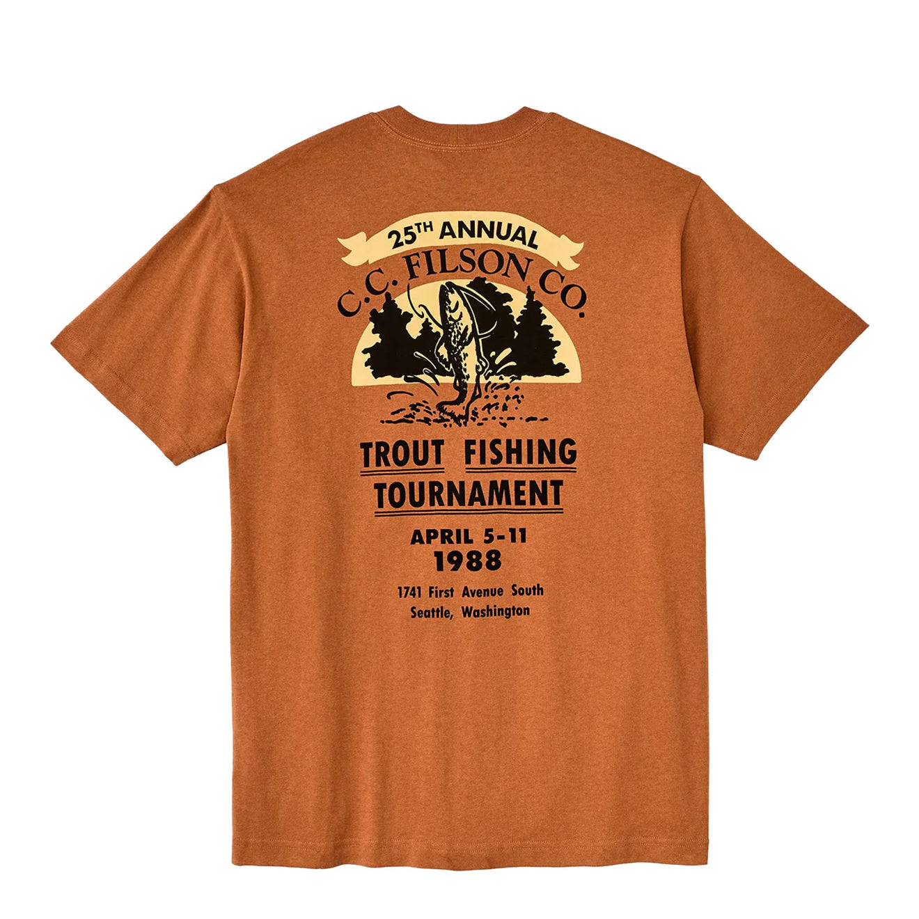 Filson S/S Frontier Graphic T-Shirt Bourbon / Tournament - The Sporting Lodge