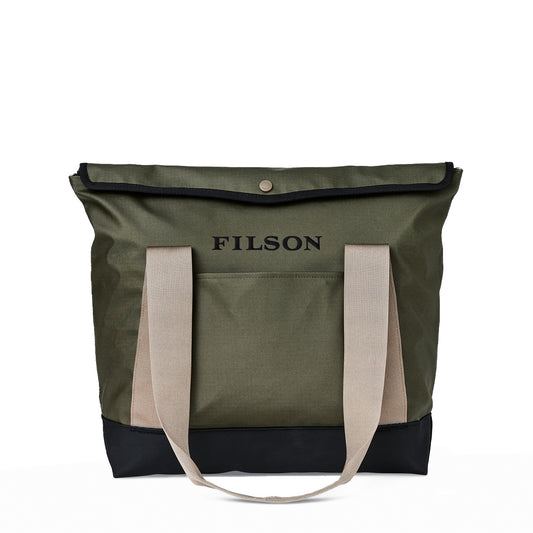 Filson Scout Tote Bag Olive / Black / Covert - The Sporting Lodge