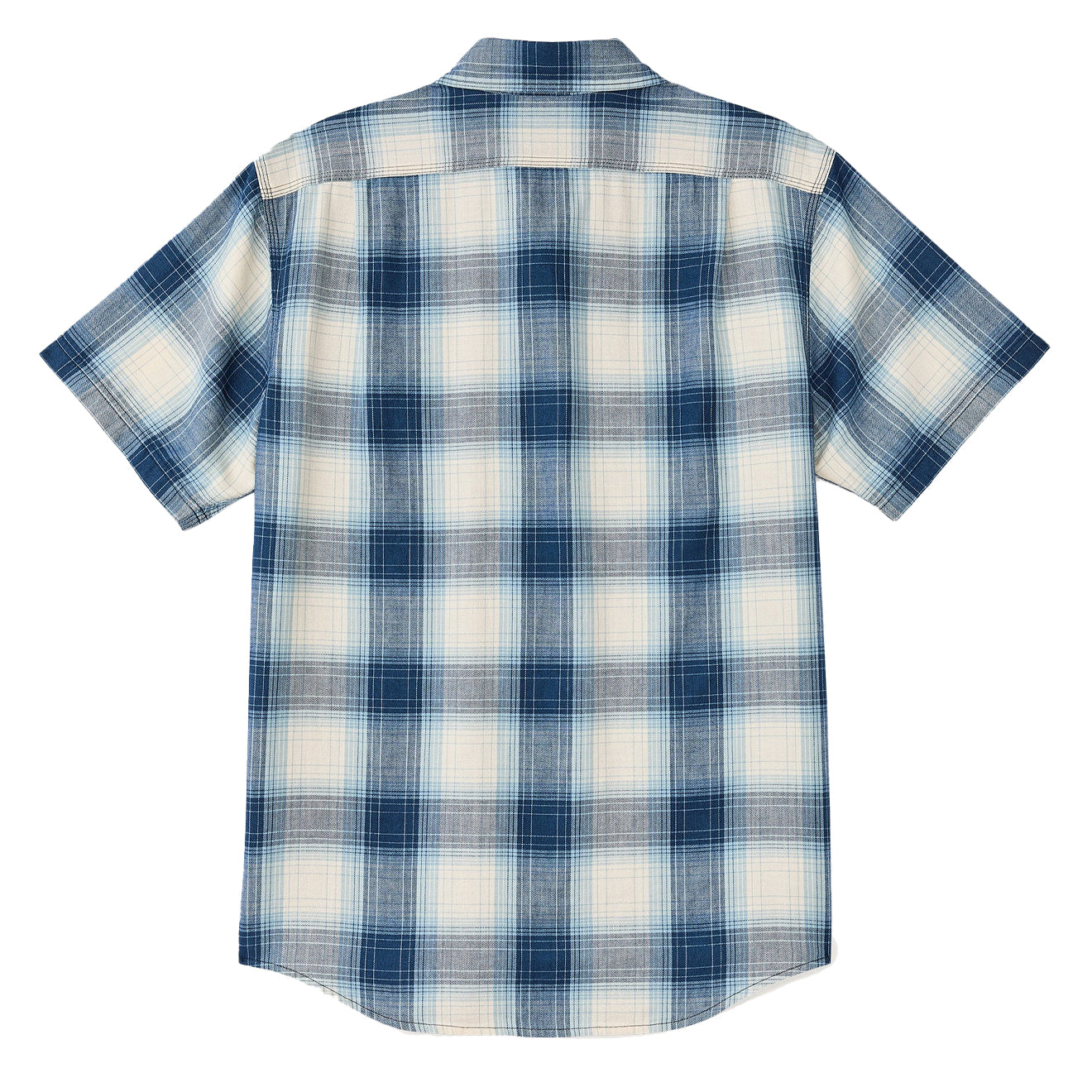 Filson Short Sleeve Chambray Shirt Indigo Plaid - The Sporting Lodge