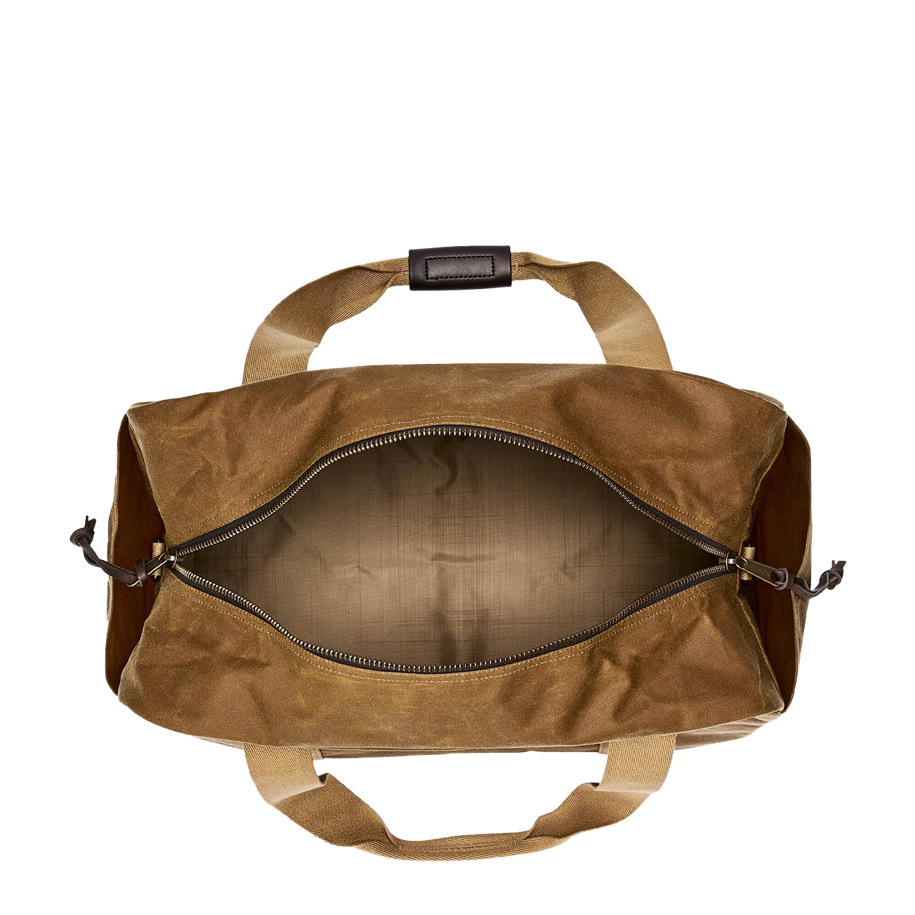 Filson Tin Cloth Medium Duffle Bag Dark Tan - The Sporting Lodge