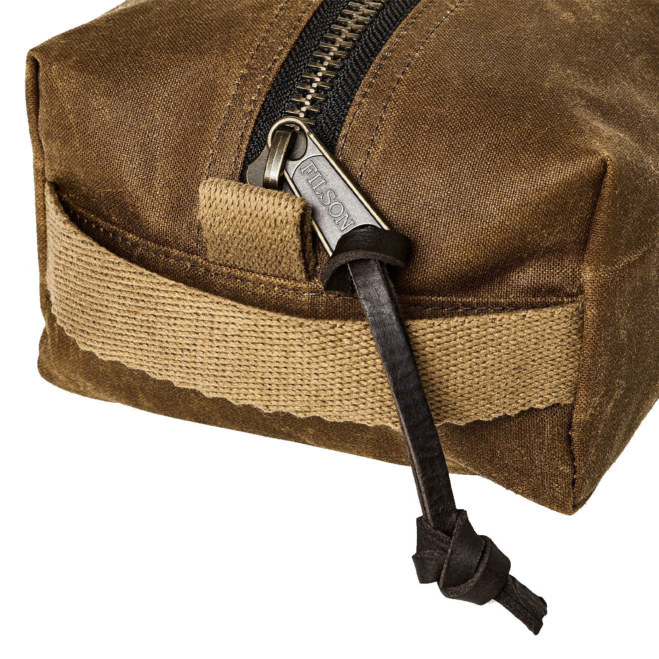 Filson Tin Cloth Travel Kit Dark Tan - The Sporting Lodge