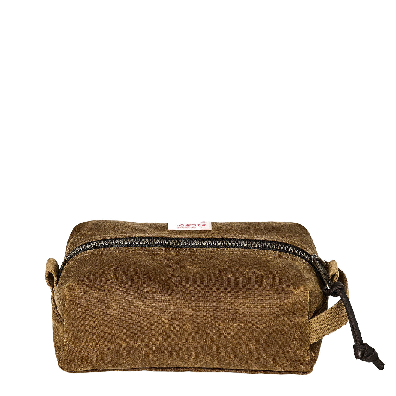 Filson Tin Cloth Travel Kit Dark Tan - The Sporting Lodge