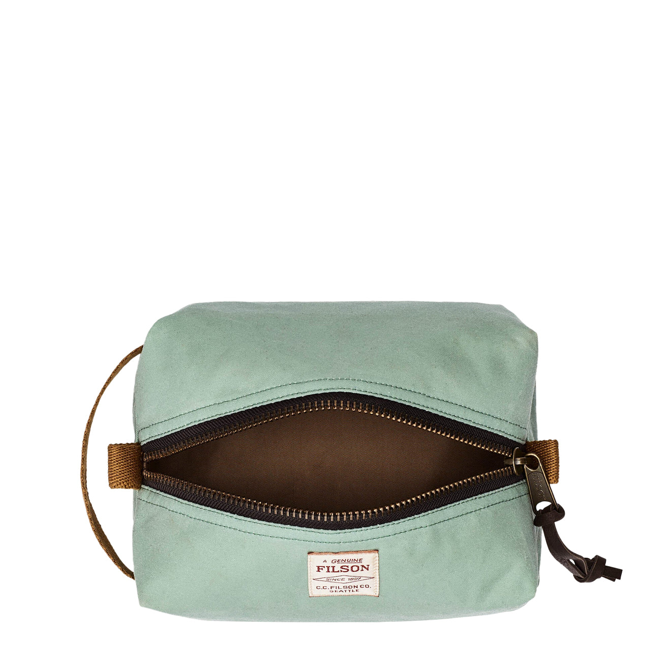 Filson Tin Cloth Travel Kit Granite Green - The Sporting Lodge