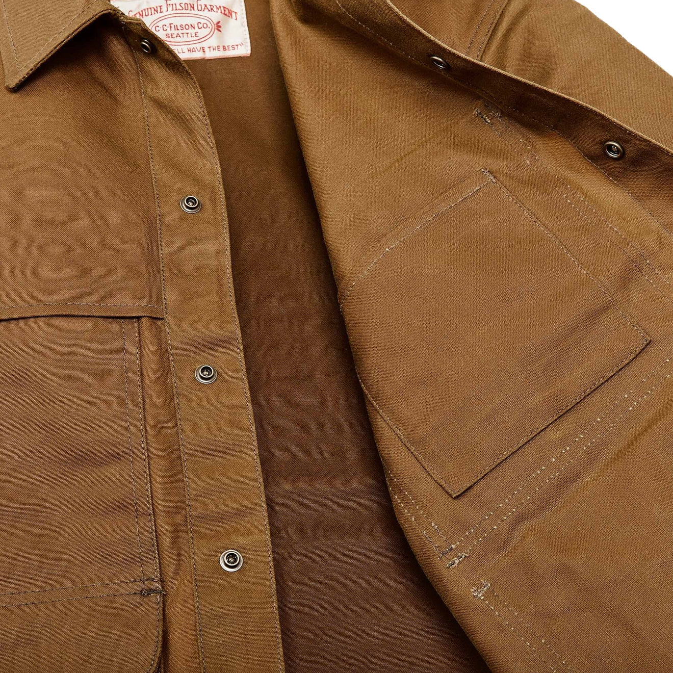 Filson Tin Cruiser Dark Tan - The Sporting Lodge
