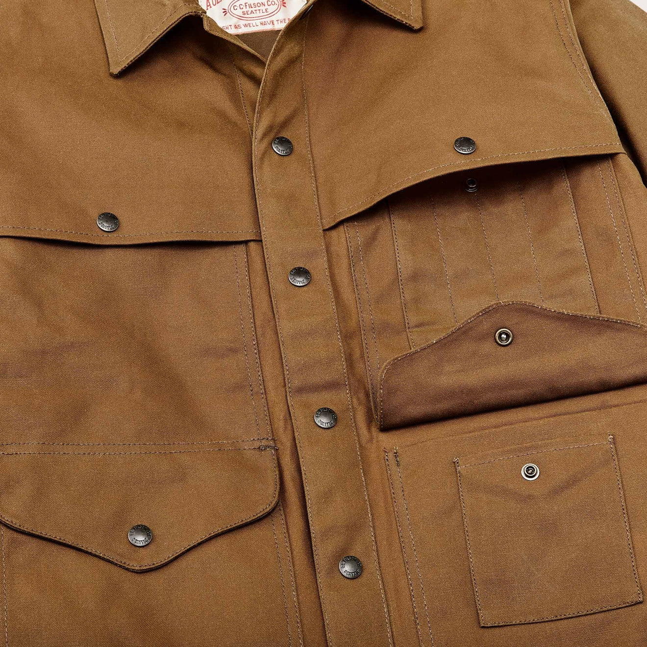 Filson Tin Cruiser Dark Tan - The Sporting Lodge