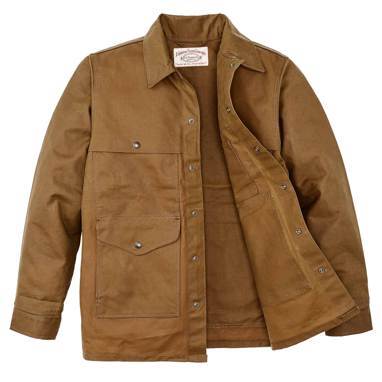Filson Tin Cruiser Dark Tan - The Sporting Lodge