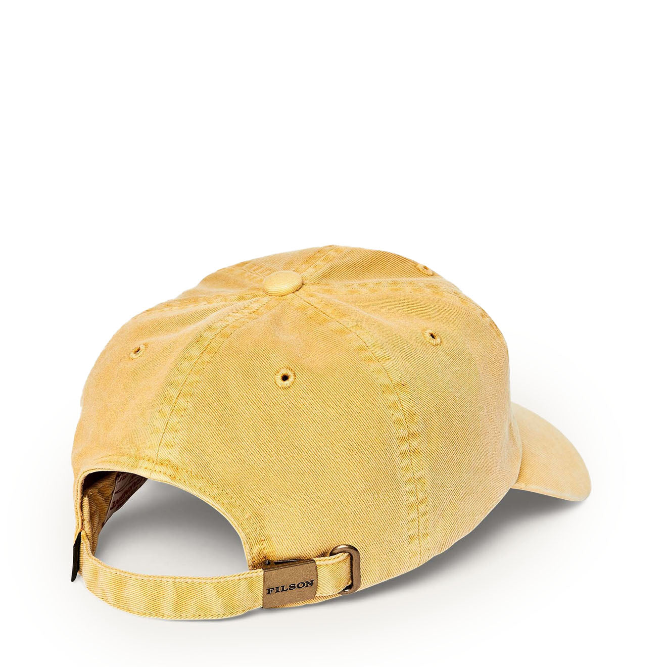 Filson Washed Low-Profile Logger Cap Lemon / Elk - The Sporting Lodge