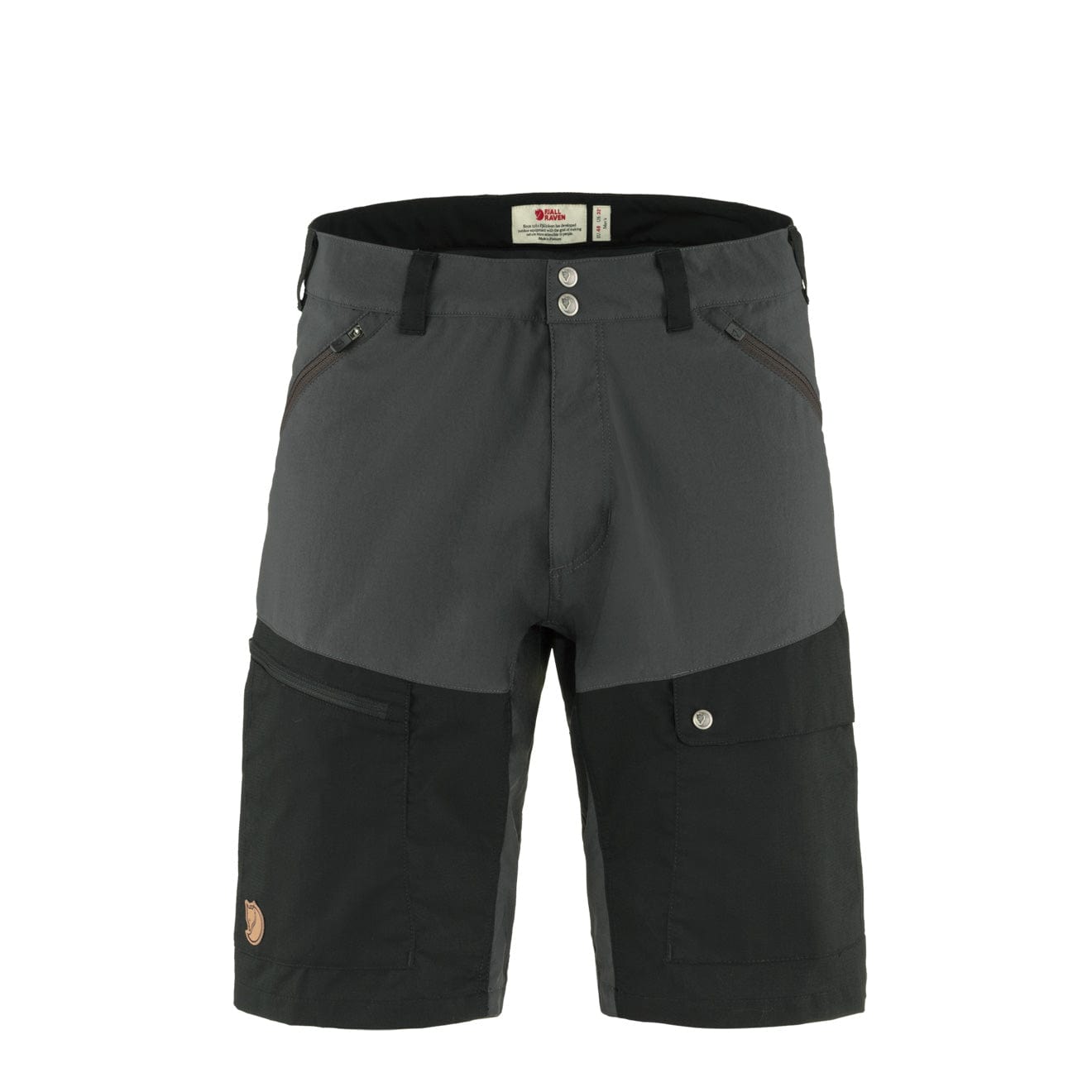 Fjallraven Abisko Midsummer Shorts Dark Grey / Black - The Sporting Lodge