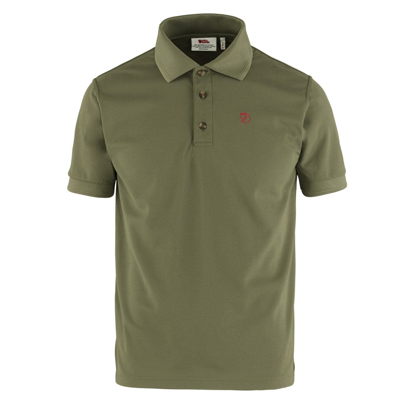 Fjallraven Crowley Pique Shirt Light Olive - The Sporting Lodge