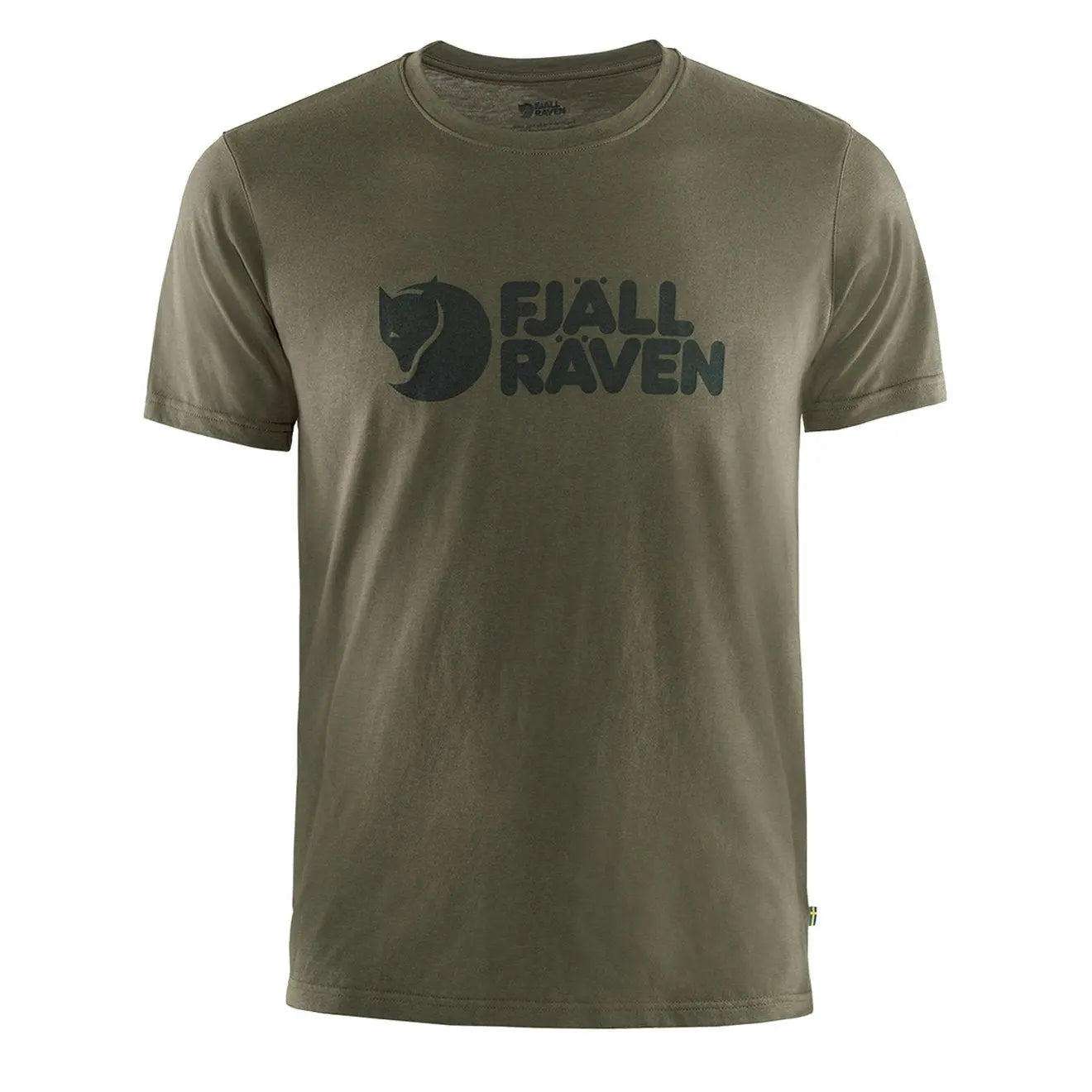 Fjallraven Logo T-Shirt Dark Olive
