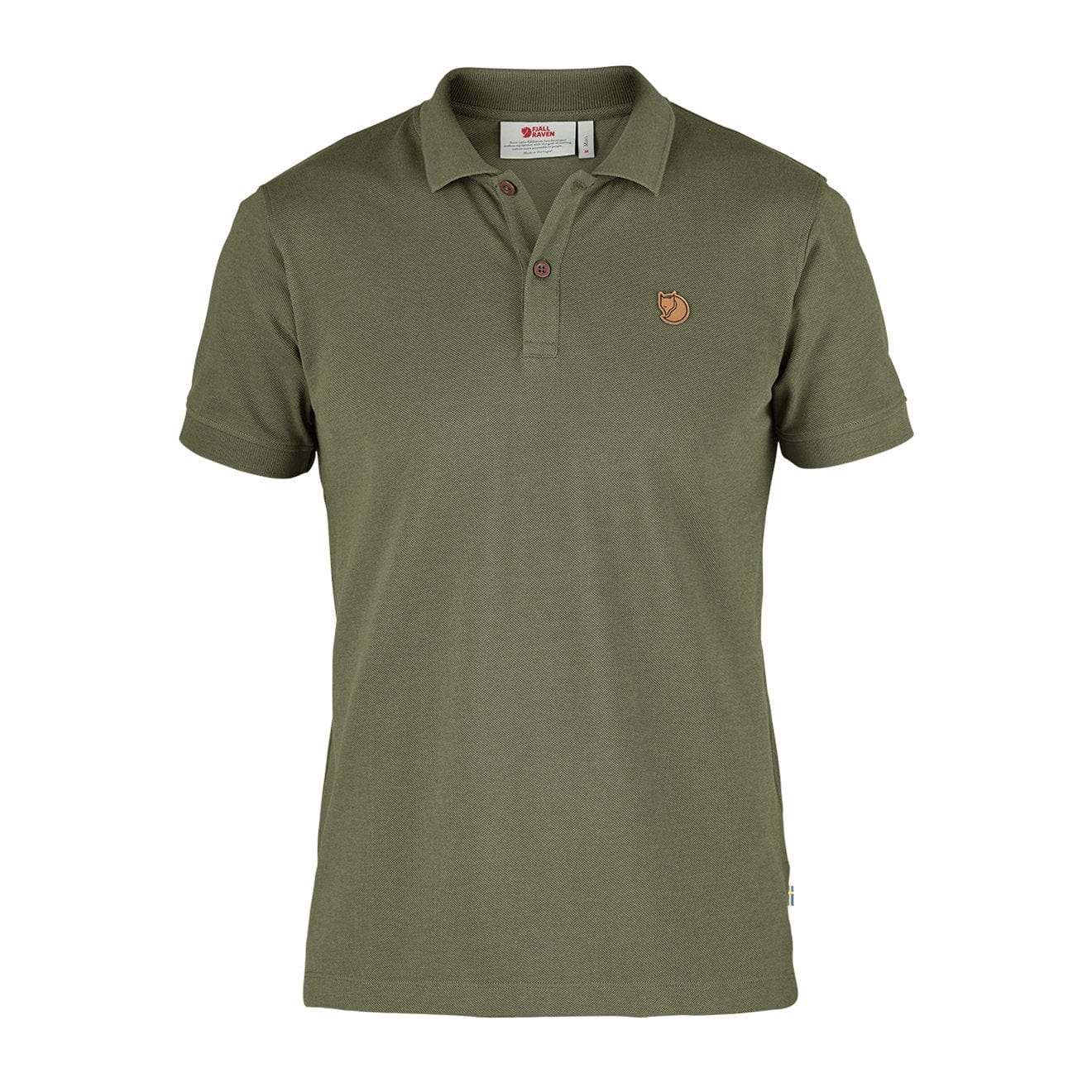 Fjallraven Ovik Polo Shirt Green - The Sporting Lodge
