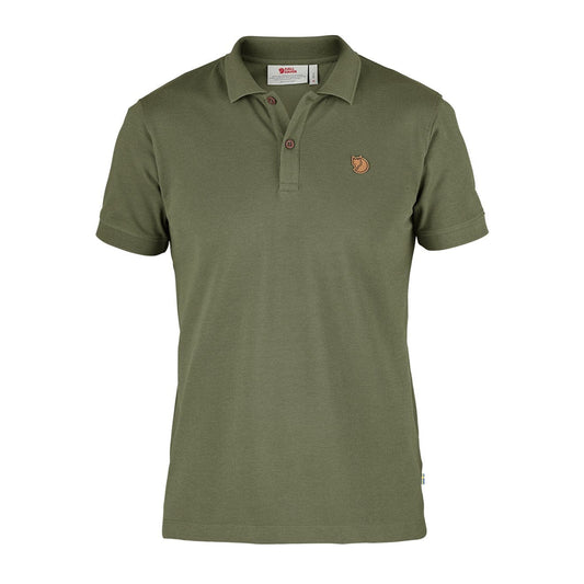 Fjallraven Ovik Polo Shirt Green - The Sporting Lodge