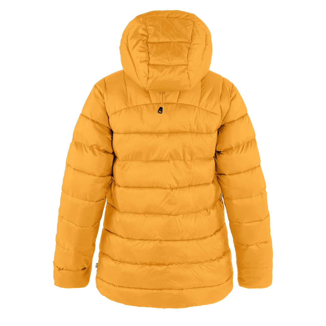Fjallraven Womens Expedition Mid Winter Jacket Mustard Yellow / UN Blue-2