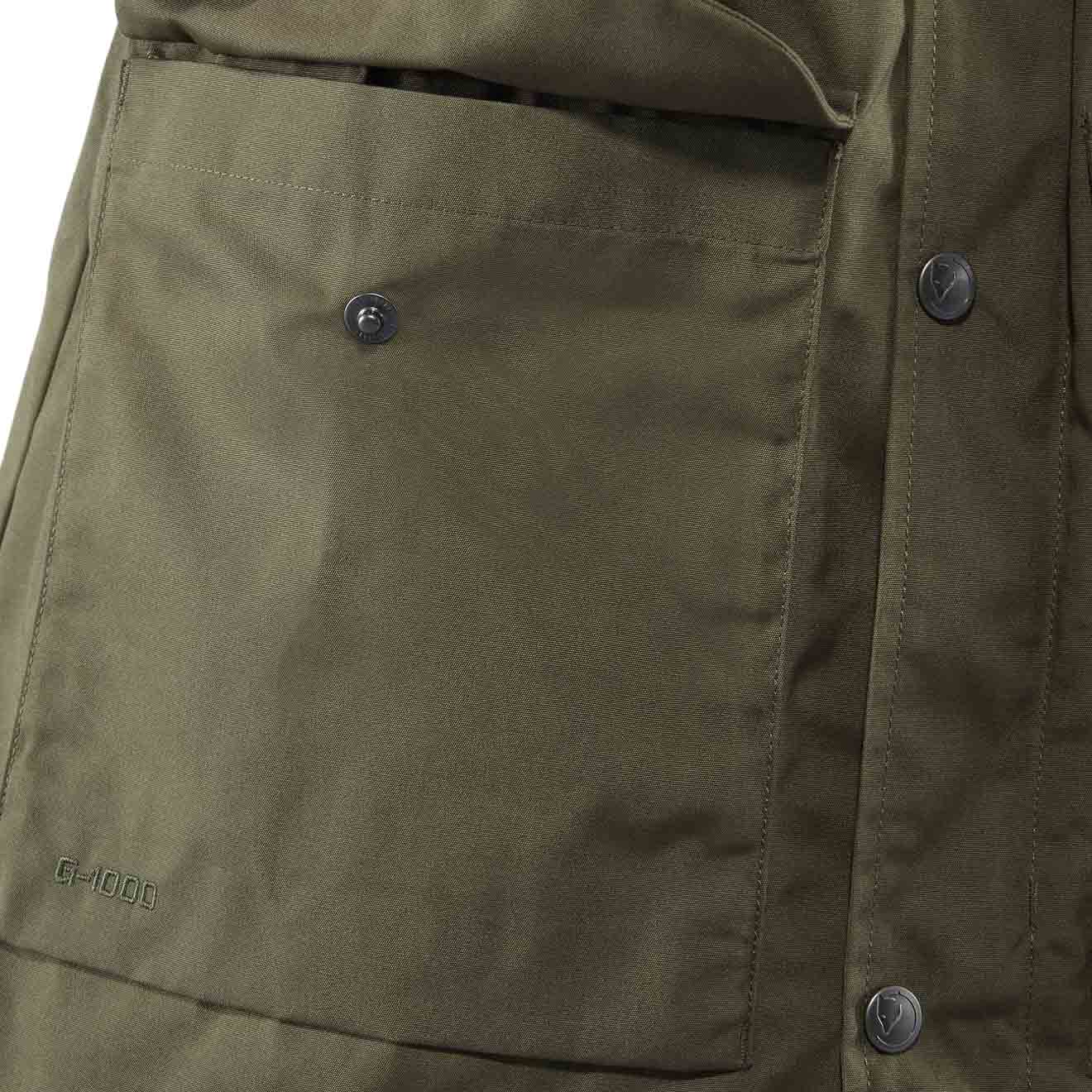 Fjallraven Womens Greenland Winter Parka Laurel Green - The Sporting Lodge