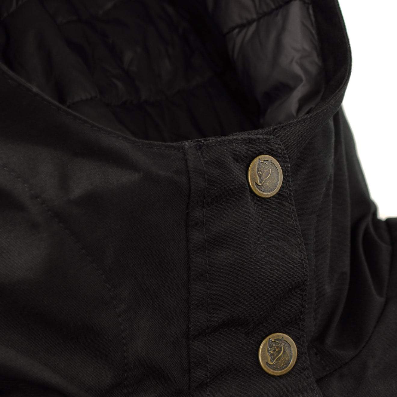Fjallraven Womens Kiruna Padded Parka Black - The Sporting Lodge