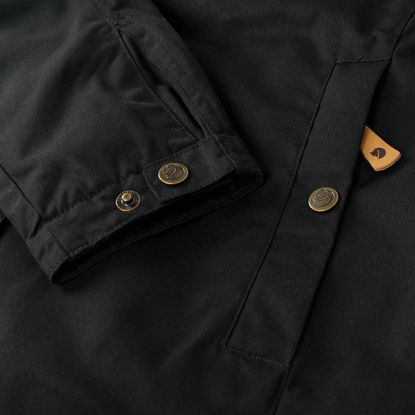 Fjallraven Womens Kiruna Padded Parka Black - The Sporting Lodge