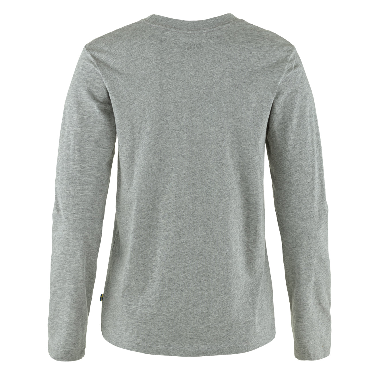 Fjallraven Womens LS 1960 Logo T-Shirt Grey Melange-2