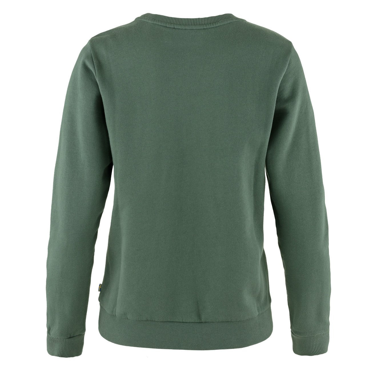 Fjallraven Womens Logo Sweater Deep Patina / Misty Green - The Sporting Lodge