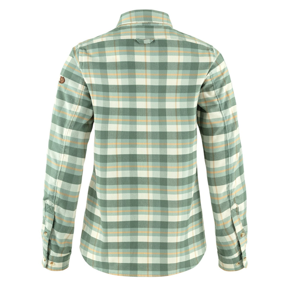Fjallraven Womens Singi Fjall Shirt Patina Green / Chalk White-2