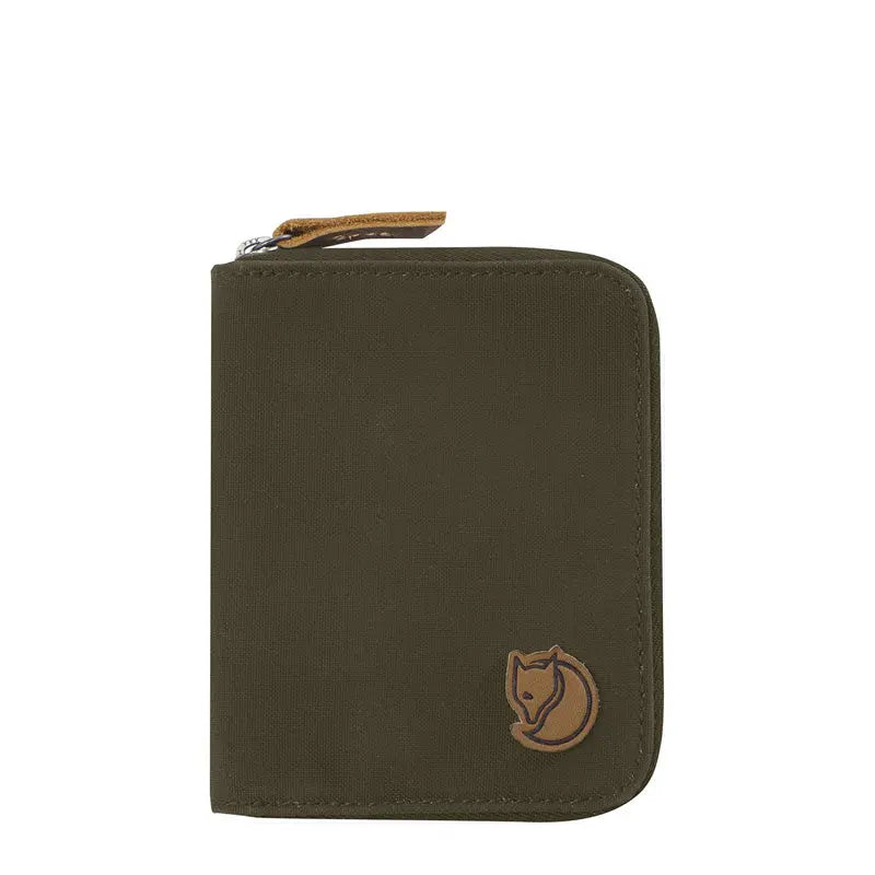 Fjallraven Zip Wallet Dark Olive - The Sporting Lodge