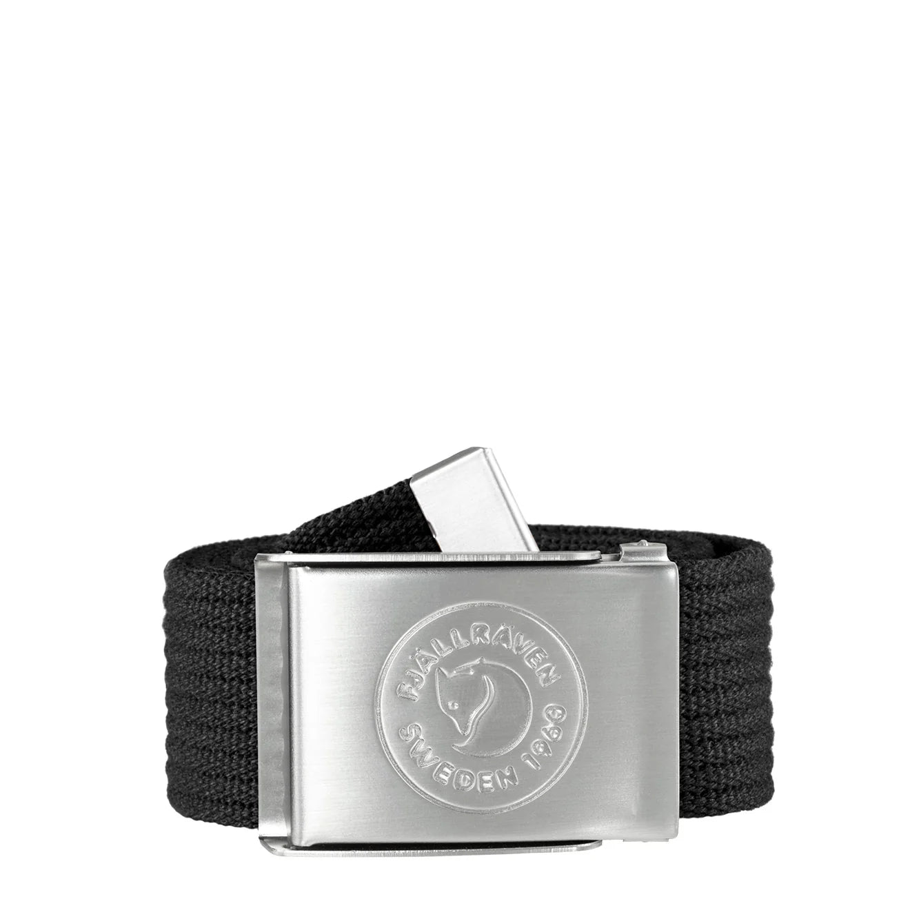 Fjallraven 1960 Logo Belt Black - The Sporting Lodge