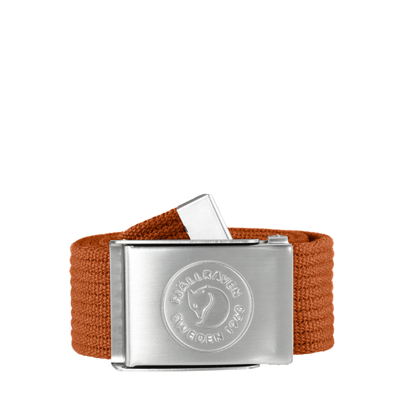 Fjallraven 1960 Logo Belt Terracotta Brown - The Sporting Lodge