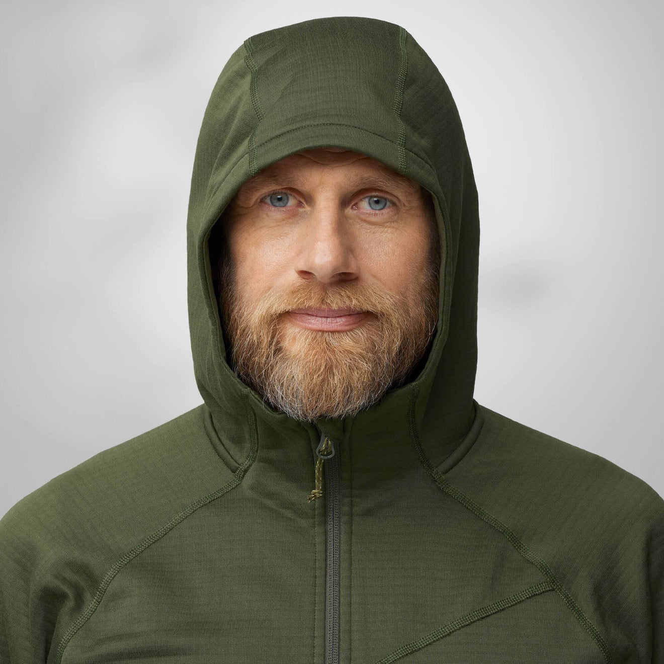 Fjallraven Abisko Grid Fleece Hoodie Black