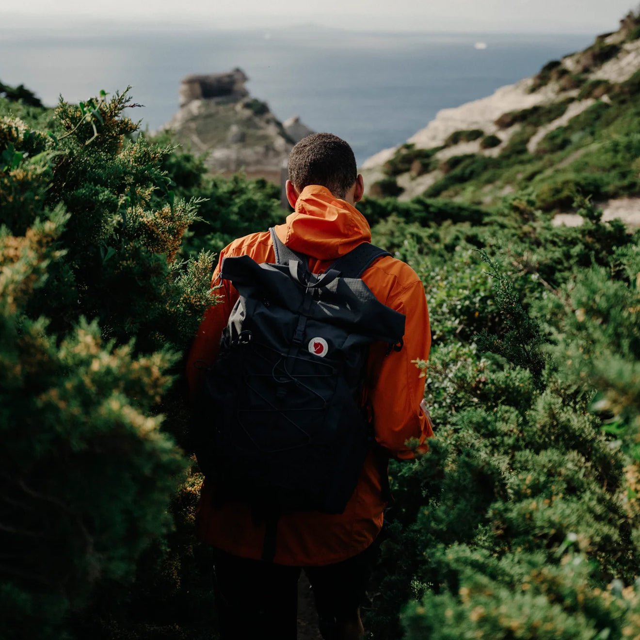 Fjallraven Abisko Hike Foldsack Black - The Sporting Lodge