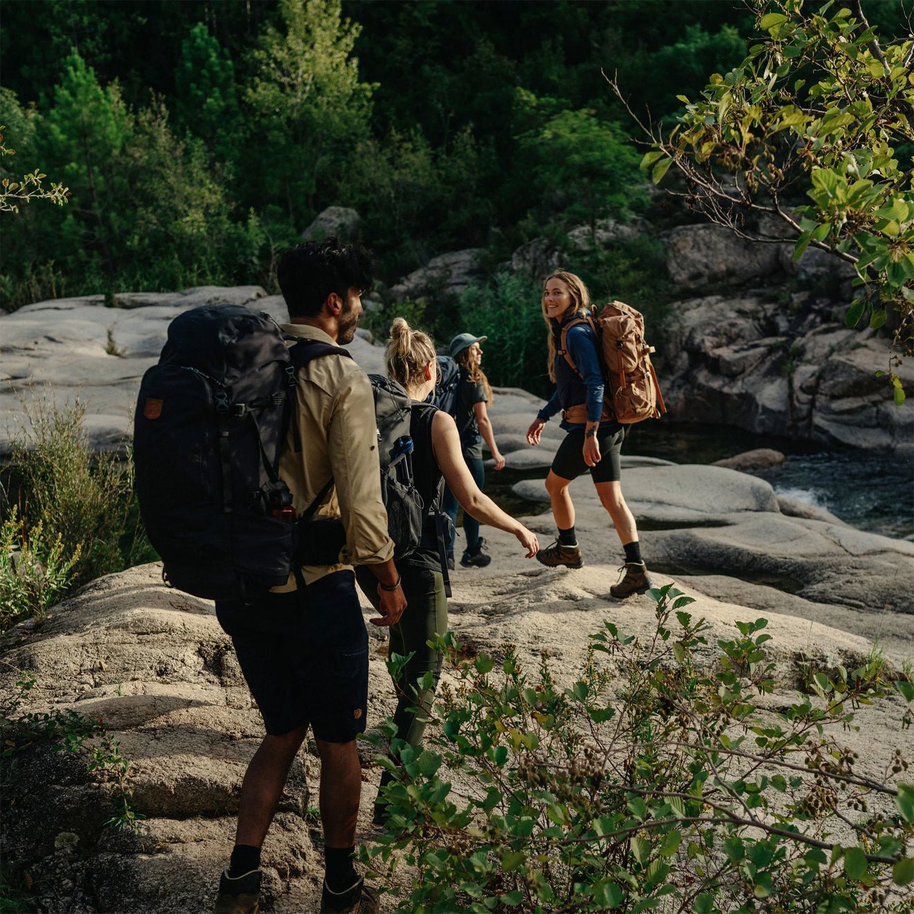 Fjallraven Abisko Hike Shorts Buckwheat Brown - The Sporting Lodge