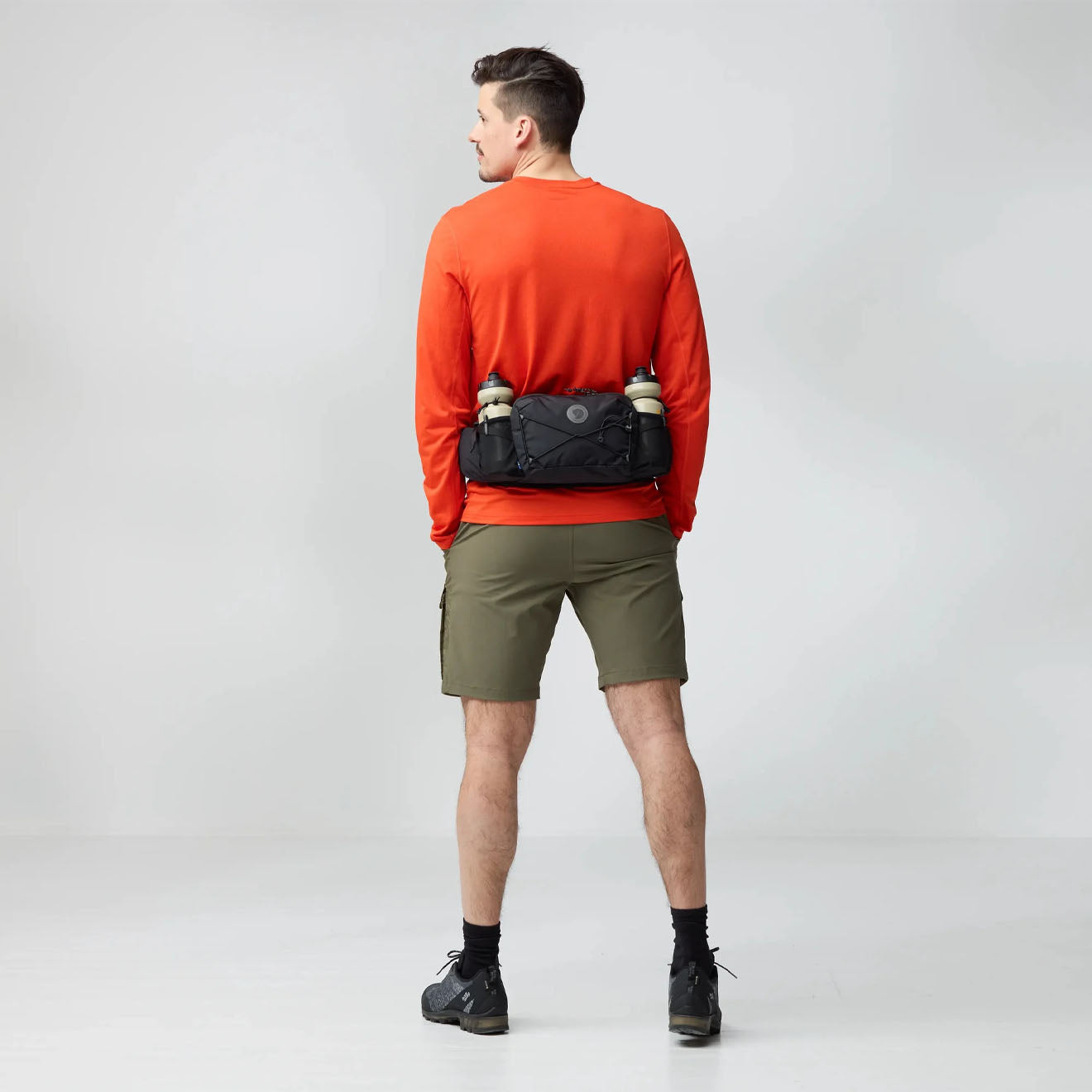 Fjallraven Abisko Hip Pack 6 Black - The Sporting Lodge